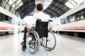بلیط قطار برای معلولین